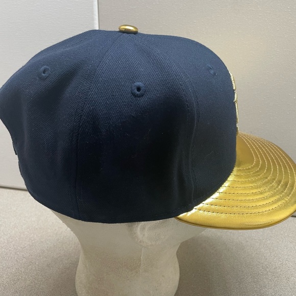 New Era Navy Gold Philadelphia Union 15th Anniversary 9FIFTY Snapback Hat Cap - Picture 5 of 8